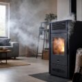 poêle à pellet fumée dans la maison