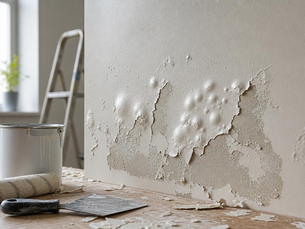 peinture qui cloque au bout d'un an