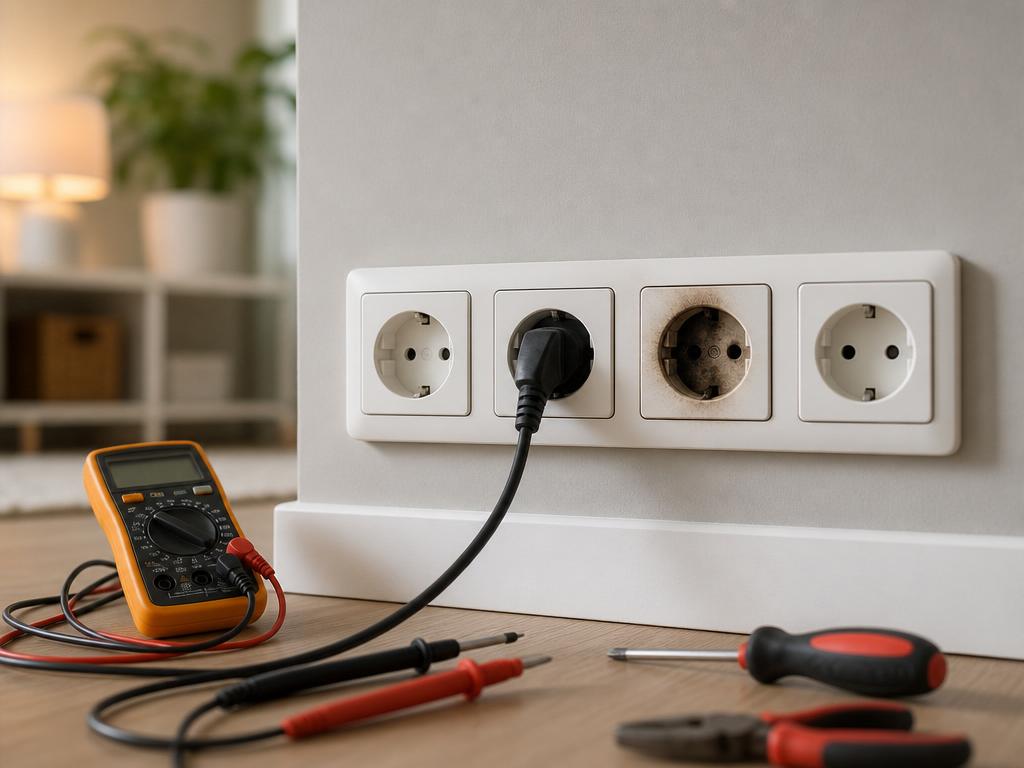 plusieurs prises électriques ne fonctionnent plus